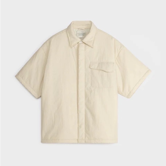 Cold Laundry Cream Short Sleeve Shirt - Picture 1 of 4